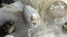 Load image into Gallery viewer, 3&quot; Flower Agate Egg with Stand
