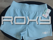 Load image into Gallery viewer, ROXY Baby Blue Athletic Swim Board Shorts XL NWT
