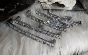 Rhinestone Crystal Bling Handles X5