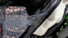 Load image into Gallery viewer, Black Lace New Woman Design Cardigan XL-1X
