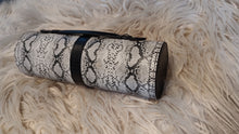 Load image into Gallery viewer, Tuscan Designs Snakeprint Jewelry Clutch
