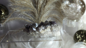 3" Thunder Bay Smokey Amethyst Crystal Cluster