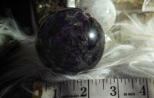 Load image into Gallery viewer, 2.5&quot; Dream Amethyst Crystal Sphere on Base
