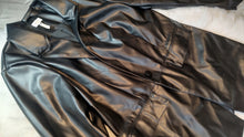 Load image into Gallery viewer, Laundry by Shelli Segal Black Faux Leather Jacket XL
