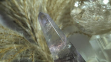 Load image into Gallery viewer, 3&quot; Smokey Rainbow Fluorite Crystal Tower (chip/crack)
