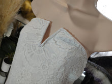 Load image into Gallery viewer, FTF Fashion to Figure White Lace Strapless Pant Jumpsuit 3X
