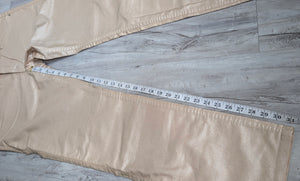 Bel & Bo Champagne Shimmer Jean Pants XL (46/13) NEW