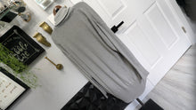 Load image into Gallery viewer, Design Lab Grey Ribbed Cardigan 2XL NWT
