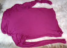 Load image into Gallery viewer, Seductions Barbie Pink Cowl Front Long Sleeve Top LG
