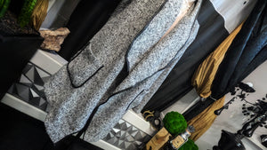 Mercer & Madison Grey Asymmetrical Cardigan Jacket MD