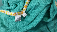 Load image into Gallery viewer, TWIK Aqua Green Knit Oversize Hoodie Sweater XL
