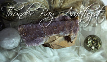 Load image into Gallery viewer, 6&quot; Rare Thunder Bay Druzy Smokey Amethyst Crystal Cluster
