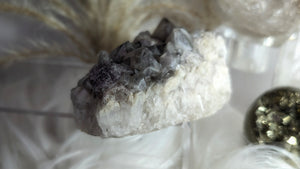 3" Thunder Bay Smokey Amethyst Crystal Cluster