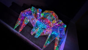 The Viral Led Rainbow Prismatic Spider