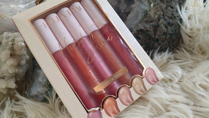 Ellen Tracy Mighty Shine Lip Gloss 5pk NEW