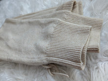 Load image into Gallery viewer, H&amp;M Tan Sweater Knit Pants MD-LG
