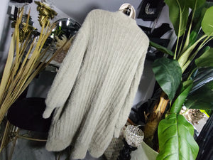 Love Stitch "Hold me Close" Fuzzy Cardigan Sweater LG-XL