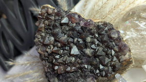 4" Thunder Bay Smokey Amethyst Crystal Cluster