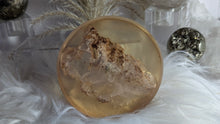 Load image into Gallery viewer, Utah Ice Selenite Crystal in Resin Coasters 2pcs
