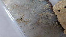 Load image into Gallery viewer, Agate Crystal Bookend w/ Gold Backing
