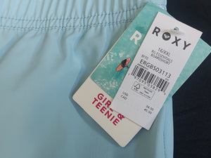 ROXY Baby Blue Athletic Swim Board Shorts XL NWT