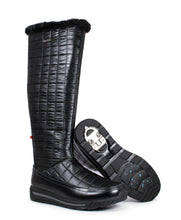 Load image into Gallery viewer, Nexgrip &quot;Ice Rachel&quot; Black Insulated Waterproof Knee High Winter Boots sz6
