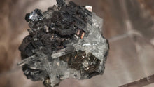 Load image into Gallery viewer, Bulgarian Quartz Galena Pyrite Crystals (2pcs)
