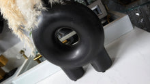 Load image into Gallery viewer, Pampas Grass Arrangement in Black Donut Vase
