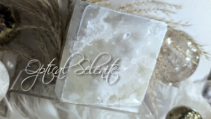 3" Optical Selenite Crystal Charging Plate