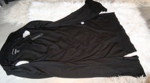 Load image into Gallery viewer, TAHARI Long Black Merino Wool Vest MD-LG NEW
