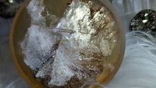 Load image into Gallery viewer, Utah Ice Selenite Crystal in Resin Coasters 2pcs
