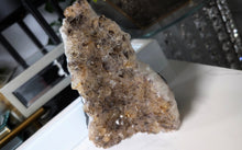 Load image into Gallery viewer, 7&quot; Citrine &amp; Goethite Quartz Crystal Cluster
