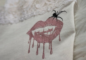 Vixen Drip Custom Pressed Gothic Panties Underwear LG