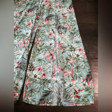 Load image into Gallery viewer, Peach Love California Open Leg Floral Tropical Pants &amp; Top Outfit LG
