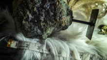Load image into Gallery viewer, 8&quot; Electroplated Pyrite Crystal Cluster on Stand
