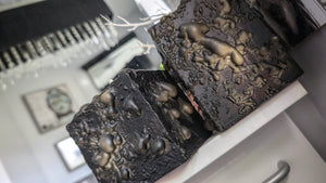 Gothic Cube Candle Holders (approx 3"-4")
