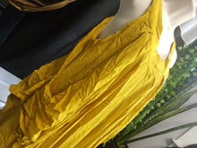 Load image into Gallery viewer, Vertigo Burnt Yellow Ruffled Tank Top Tunic XL
