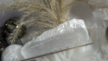 Load image into Gallery viewer, 4&quot; Utah Ice Selenite Crystal Log
