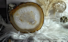 Load image into Gallery viewer, 5&quot; Natural Brazilian Agate Quartz Crystal Slice

