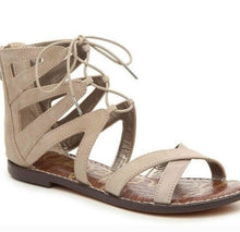 Load image into Gallery viewer, SAM Edelman &quot;KATYA&quot; Suede Strappy Gladiator Sandals sz8
