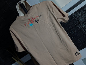 Ocean Air Salty Hair Glitter Tee T-Shirt MD