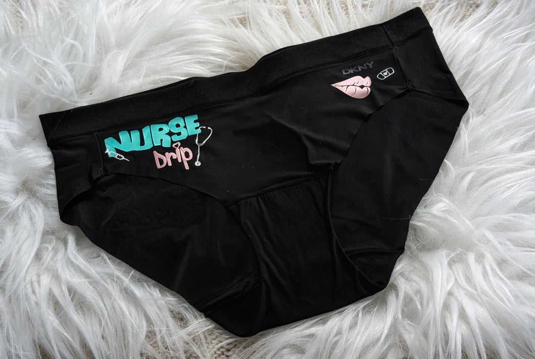 Nurse Drip Custom Pressed Panties Underwear SM
