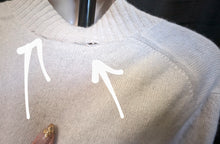 Load image into Gallery viewer, Lord &amp; Taylor Ivory Cashmere Cardigan SM
