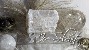 3" Utah Ice Selenite Crystal