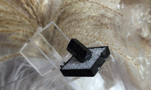 Load image into Gallery viewer, 1&quot; Black Tourmaline Dravite Crystal Cluster in Case
