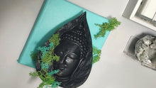 Load image into Gallery viewer, Tiffany Blue &amp; Black Buddha &amp; Necklace Canvas Art (2pcs)
