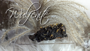 3.5" Rare Wulfenite Crystal Cluster