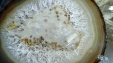Load image into Gallery viewer, 5&quot; Natural Brazilian Agate Quartz Crystal Slice

