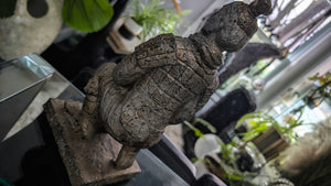 Japanese Terracotta Warrior Statue (approx 12")