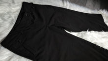 Load image into Gallery viewer, Sandro Sportswear Black Capri Trouser Pants sz10
